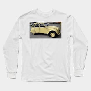 Citroen 2CV yellow duck Long Sleeve T-Shirt